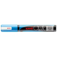 UNI-BALL Chalk Marker 1.8-2.5mm PWE-5M METALLIC BLUE Metallic blau