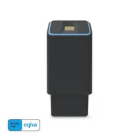 ekey uno Fingerabdruckleser FS A WE mit Akku für eqiva Smart Lock - Indoor/Outdoor: Outdoor - Breite: 53.13 mm - Höhe: 114.71 mm - Tiefe: 53.13 mm - Verbindungsmöglichkeiten: Funk - Bluetooth - Schutzart: IP54