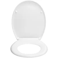 diaqua® Toilettensitz Martano Weiss - Detailfarbe: Weiss - Breite: 37.6 cm - Länge: 45.1 cm