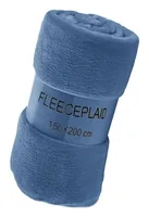 Flair Decke Coral 150 x 200 cm, Stahlblau - Eigenschaften: Keine Eigenschaft - Zertifikate: Keine Zertifizierung - Breite: 150 cm - Höhe: 200 cm - Detailfarbe: Stahlblau - Blau - Produkttyp: Decken