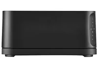 Jacob Jensen Toaster Long Slot Schwarz - Detailfarbe: Schwarz - Toaster Ausstattung: Brötchenwärmer - Toaster Kategorie: Langschlitz Toaster - Toastscheiben: 1