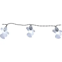 Star Trading Lichterkette Halloween Ghosts 210 cm, Weiss - Produkttyp: Lichterkette - Betriebsart: Batteriebetrieb - Set-Typ: Starterset - Fernbedienung: Nein - Smart Home: Nicht kompatibel - Lichtfarbe: Kaltweiss/Tageslichtweiss (KW)