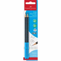 FABER-CASTELL Bleistift Grip B 517093 ass. 2 Stück