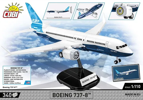 Boeing 737-8 (Maßstab 1:110)