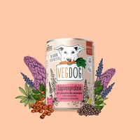 Vegdog Nassfutter Sensitive Lupinenprotein 400 g - Tierbedürfnis: Verdauung - Magen & Darm - Geschmacksrichtung: Vegan - Zertifikate: Keine Zertifizierung - Fleischsorte: Vegan - Futtereigenschaft: Ohne künstliche Zusätze - Hypoallergen - Glutenfrei - Pro