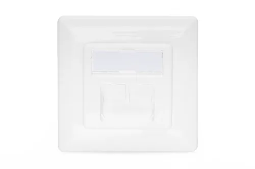 DIGITUS CAT 6A NETWORK OUTLET CLASS EA FLUSH VERTIKAL