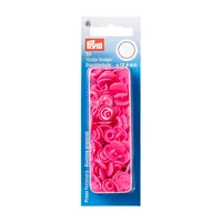 Prym Druckknöpfe Color Snaps Pink, Ø 12,4 mm, 30 Stück - Detailfarbe: Pink