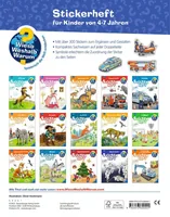 Ravensburger Kinder-Sachbuch WWW Stickerheft: Einsatzfahrzeuge - Sprache: Deutsch - Altersempfehlung ab: 4 Jahren - Einband: Broschur - Anzahl Seiten: 24 - Thema: Wieso? Weshalb? Warum? - Altersgruppe: Kleinkinder