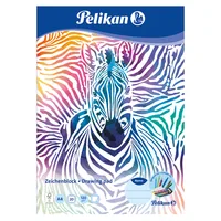 Pelikan Zeichenblock A4 à 2 Motive 20 Blatt. 1 Stück - Produkttyp: Zeichenblock - Anwender: Kinder - Schüler - Papierformat: A4