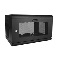 SERVER RACK 6U F. WALL 60X37 1X45CM BLACK