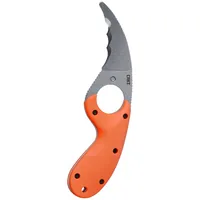 CRKT Taschenmesser Bear Claw Fixed Orange - Typ: Survivalmesser - Schalenmaterial: Nylon - Funktionen: Drahtschneider - Messer - Einhandklinge: Ja - Verriegelung: Keine - Anzahl Funktionen: 1-10