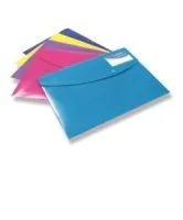 Rapesco Dokumentenmappe A4, Sortierte Farben, 5 Stück - Typ: Dokumentenmappe - Ausstattung: Druckknopf-Verschluss - Detailfarbe: Mehrfarbig - Material: Polypropylen (PP)