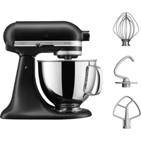 Artisan 5KSM125 Matt-Schwarz (schwarz (matt), 300 Watt)