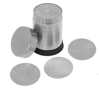 Westmark Schokostreuer Silber - Materialtyp: Metall - Anwendungszweck: Schokolade  - Material: Edelstahl - Detailfarbe: Silber - Set: Ja