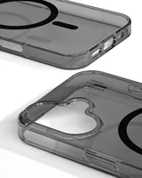 Ideal of Sweden Back Cover Clear Case iPhone 16 Plus Tinted Black - Grundfarbe: Schwarz - Fallsicher: Ja - Kompatible Hersteller: Apple - Detailfarbe: Schwarz - Mobiltelefon Kompatibilität: iPhone 16 Plus - Material: Polycarbonat (PC) - Polyurethan (PU)