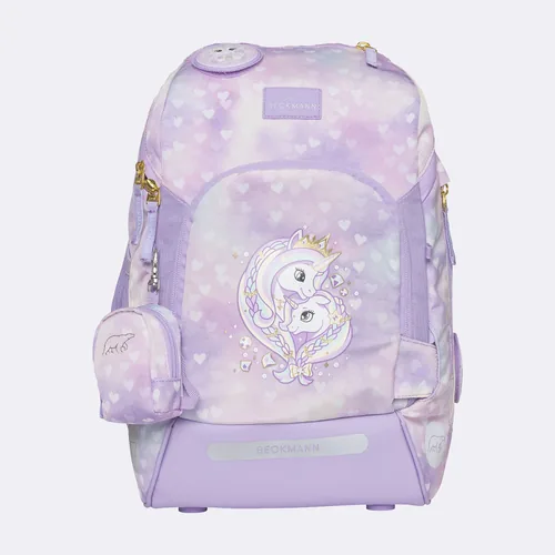 Beckmann Schulrucksack-Set Active Air Flx Unicorn Princess, 6-teilig - Altersempfehlung ab: 6 Jahren - Wasserabweisend: Ja - Detailfarbe: Violett - Gewicht: 1000 g - Volumen: 25 l - Motiv: Einhorn
