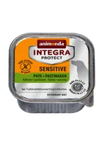 Animonda Integra Protect Nassfutter Sensitive Pute und Pastinaken, 150 g - Tierart: Hund - Tierbedürfnis: Verdauung - Magen & Darm - Geschmacksrichtung: Geflügel - Zertifikate: Keine Zertifizierung - Fleischsorte: Truthahn - Packungsgrösse: 0.15 kg