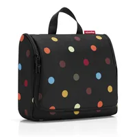 Reisenthel Necessaire Toiletbag XL Dots - Tiefe: 10 cm - Breite: 28 cm - Wasserfest: Ja - Höhe: 25 cm - Eigenschaften: Aus recyceltem Material - Zertifikate: amfori BSCI