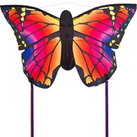 Invento-HQ Einleinerdrachen Butterfly Ruby, L - Drachentyp: Einleinerdrachen - Anzahl Schnüre: 1 × - Windstärke Beaufort: 2-5 - Altersempfehlung ab: 5 Jahren