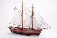 Billing Boats Bausatz Lilla Dan 1:50 - Level: 3 - Ausführung: Zivil - Set: Ja - Massstab: 1:50 - Tiefe: 680 mm - Altersempfehlung ab: 14 Jahren
