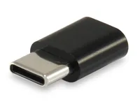 Equip Adapter USB-C->Micro USB StBu Alu.