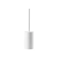 Zone Denmark Toilettenbürste Karma Weiss - Art: Toilettenbürsten-Set - Detailfarbe: Weiss - Detailmaterial: Stahl - Keramik - Grundmaterial: Keramik - Metall