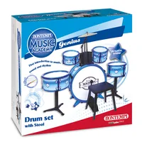 Bontempi Musikinstrument Schlagzeug blau - Produkttyp: Schlagzeug - Altersempfehlung ab: 3 Jahren - Nachhaltigkeit: Nicht angegeben