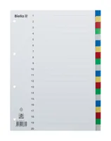 Biella 0463420.00 ring binder A4 Blue, Green, Grey, Red, Yellow