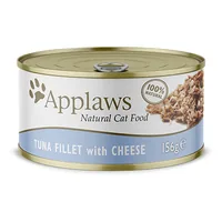 Applaws Nassfutter Thunfischfilet und Käse 156 g - Tierbedürfnis: Verdauung - Magen & Darm - Geschmacksrichtung: Fisch - Zertifikate: Keine Zertifizierung - Fleischsorte: Thunfisch - Futtereigenschaft: Ohne künstliche Zusätze - Glutenfrei - Hoher Fleischa