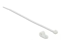 DELOCK Befestigungsschelle 6,4 mm mit KBI 200x3,6mm weiß