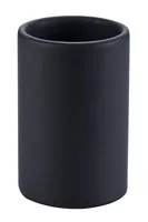 diaqua® Zahnputzbecher Zylo Schwarz - Detailfarbe: Schwarz - Detailmaterial: Keramik - Grundmaterial: Keramik