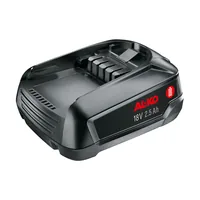 AL-KO Akku BOSCH HOME AND GARDEN 18 V, B 50 Li, 2.5 Ah - Akkusystem: Bosch 18 V POWER FOR ALL - Zubehörtyp: Akku - Akkukapazität: 2.5 Ah - Spannung: 18 V - Kapazität Wattstunden: 0 Wh - Akkutyp: Lithium-Ion (Li-Ion)