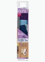 Bona Flachwischer Pet System Premium - Sprühfunktion: Keine Angaben - Teleskopstiel: Keine Angaben - Wischertyp: Flachwischer - Set: Ja - Detailfarbe: Silber - Blau - Material: Mikrofaser - Kunststoff