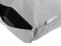 COCON Badekissen 40 x 50 x 15 cm, Grau - Breite: 40 cm - Länge: 50 cm - Detailfarbe: Grau - Detailmaterial: Polyvinylchlorid (PVC) - Grundmaterial: Polyester (PES)