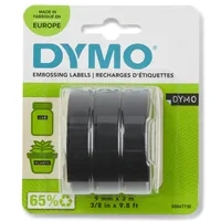 DYMO 3D-Prägeband 9mmx3m S0847730 schwarz 3 Stück