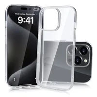 Nevox Back Cover StyleShell Flex iPhone 16 Pro Max Transparent - Grundfarbe: Transparent - Fallsicher: Keine Angaben - Kompatible Hersteller: Apple - Detailfarbe: Transparent - Mobiltelefon Kompatibilität: iPhone 16 Pro Max - Material: Thermoplastisches P