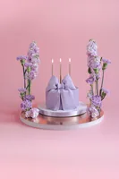 Partydeco Kerze Roségold, 14 cm, 12 Stück - Detailfarbe: Rosegold - Packungsgrösse: 12 Stück - Anlass: Geburtstag - Motiv: Geburtstag