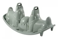 Smoby Life Doppel-Kinderwippe Hunde - Altersempfehlung ab: 18 Monaten - Belastbarkeit: 50 kg