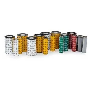 Zebra Technologies Farbband Thermo Transfer ZD421c 110mm Wax (2300) - Breite: 110 mm - Rollenlänge: 74 m - Bandfarbe: Schwarz