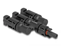 Delock DL4 Solar Konnektor 1x Buchse zu 3x Stecker, IP67 - Zubehörtyp: Steckverbinder