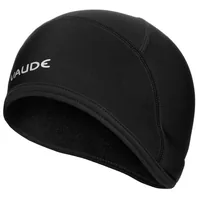 VAUDE Mütze Bike Cap Warm Schwarz/Weiss, L - Detailfarbe: Schwarz - Weiss - Material: Polyester - Nachhaltigkeit: Grüner Knopf - Zielgruppe: Unisex - Altersgruppe: Erwachsene - Sportart: Rad