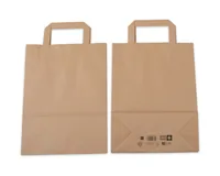 ELCO Tragetasche 22x10x29cm 7010102.25 mit Henkel, braun 50 Stück