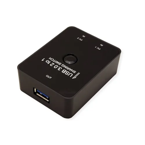 VALUE Manueller USB 3.2 Gen 1 Switch, 2 Ports