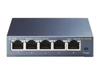 TP-Link Switch TL-SG105 5 Port - SFP Anschlüsse: 0 - Montage Switch: Desktop - SFP+ Anschlüsse: 0 - QSFP+ Anschlüsse: 0 - SFP28 Anschlüsse: 0 - Switch Management: Unmanaged