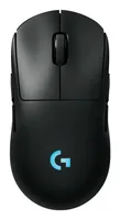 Logitech Gaming-Maus PRO 2 LIGHTSPEED - Maus Features: RGB-Beleuchtung - Seitliche Zusatztasten - Programmierbare Tasten - Scrollrad - Integrierter Speicher - Bedienungsseite: Universal - Detailfarbe: Schwarz - Gewicht: 80 g - Verbindungsart: Verkabelt - 