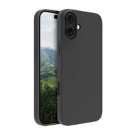 dbramante1928 Back Cover Greenland iPhone 16 Plus Night Black - Grundfarbe: Schwarz - Fallsicher: Nein - Kompatible Hersteller: Apple - Detailfarbe: Schwarz - Mobiltelefon Kompatibilität: iPhone 16 Plus - Material: Recycling-Kunststoff