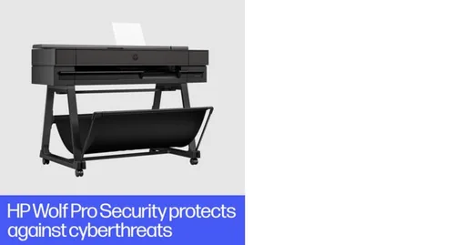 HP DesignJet   T850 -   914 mm (36 Zoll) Plotter black +++ 2400x1200dpi, bis zu 0.42 Min./Seite (einfarbig)