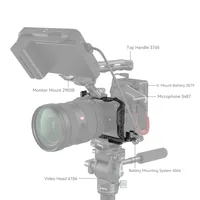 Smallrig Cage Sony Alpha 7C II / Alpha 7CR Kit - Detailfarbe: Schwarz