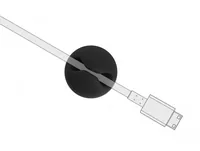 Delock Kabelhalter 15mm, für 1 Kabel, selbstklebend 10 Stück - Ausstattung Kabelmanagement: Selbstklebend - Produkttyp: Kabel-Clip - Verpackungseinheit: 10 Stück - Material: TPR - Detailfarbe: Schwarz