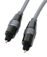 HDGear Audio-Kabel TC030-005 Toslink - Toslink 0.5 m - Kabeltyp: Anschlusskabel - Audioanschluss Seite A: Toslink - Audiokanäle: Stereo - Audioanschluss Seite B: Toslink - Detailfarbe: Schwarz - Länge: 0.5 m